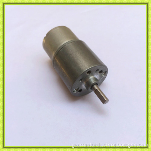 High precision 27mm diameter gearbox low noise reversible 24v dc motor 300rpm For Robot